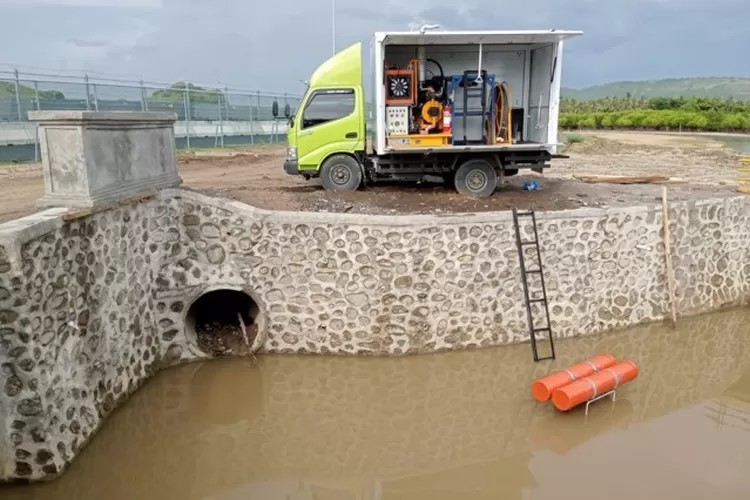 BWS NT 1 Siagakan 3 Mobil dan 2 Pompa Portable Pengendali Banjir saat MotoGP Mandalika