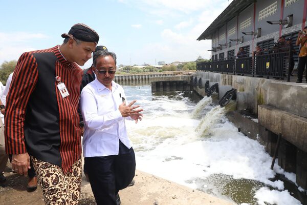 Dua Pompa Air Pengendali Banjir di Semarang Kedapatan Rusak